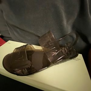 Off- white Jelly sandal